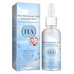 Hyaluronic Acid Plus Vitamin C Serum For Face, Nicotinamide & Vitamin E Contained Face Serum For Women, Hydrating & Anti Aging Serum, Skincare For Facial Moisturiser, Dull & Dry Skin