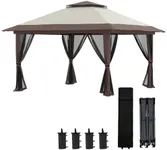 Outsunny 13' x 13' Pop Up Gazebo wi