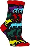 WHD Moose Pop Socks (Black, Large)