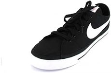 Nike Men's Court Legacy Walking Shoe, Black/White, 10 UK