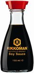 Kikkoman Naturally Brewed Soy 150 ml (Pack of 6)