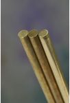 K&S K & S Precision Metals 1160 Round Solid Brass Rod, 1/16" OD x 36" Length, 5 pc/pk, Made in USA