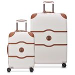 DELSEY Paris Chatelet Air 2.0 Hardside Luggage with Spinner Wheels, Angora, 2 Piece Set 20/28, Chatelet Air 2.0 Hardside Luggage with Spinner Wheels