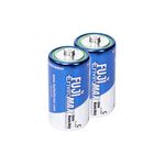 Fuji Enviromax AA battery, extra heavy duty, manufactured to be eco-friendly and powerful, Carbon Zinc (C, Pack of 2)