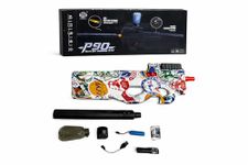 APLIKJA Gel Ball Blaster Gun & Foam Ball Launcher Blaster Gun for Adults with Gel Beads | Range Up to 65 ft | Rechargeable Battery | Multicolor