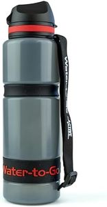 Water-to-Go Eco Active BPA-Free Water Filter Bottle & Purifier, 750ml, Red