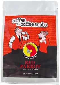 RED PARROT - COFFEE FOR COFFEE SNOBS - MEDIUM LIGHT ROAST - 1KG