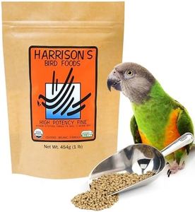 Harrison's Bird Foods High Potency Fine Certified Organic Non GMO Formula Bird Food 1lb