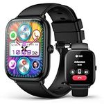 Smart Watch for Men Women (Answer/Make Call), 2.06" AMOLED Display Fitness Activity Tracker, 110+ Sports IP68 Waterproof, Heart Rate/Sleep Monitor/Pedometer, Fitness Watch for Android iOS