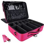 LACOPINE sold Palin 30 Cms Cosmetic Pouch (M_Makeup Organizer Bag_Pink)