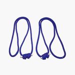 Yogikuti Yoga Wall Ropes (Blue, Small), Iyengar Yoga Wall Ropes, Ropes for Yoga, Cotton ropes