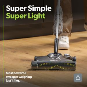 Gtech SW22 Lithium Power Sweeper – 7.4V Motor, 90-Min Runtime