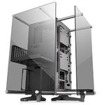 Thermaltake Core P90 Tempered Glass Black ATX Mid Tower Open Frame Viewing Tt LCS Certified Gaming Computer Case CA-1J8-00M1WN-00