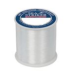 Sea Striker Spool Clear Mono, 1/4 lb. | Strong and Abrasion-Resistant Monofilament Fishing Line | 40 lb, 385 yds