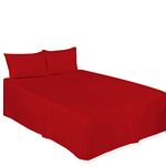 Red Bed Skirt