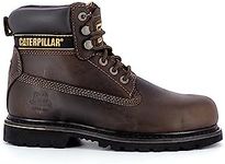 Cat Holton Sb, Men SRC Work Boots, Brown (Dark Brown), 10 UK (44 EU)