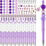 Nuanchu 20 Pcs Beadable Ballpoint P