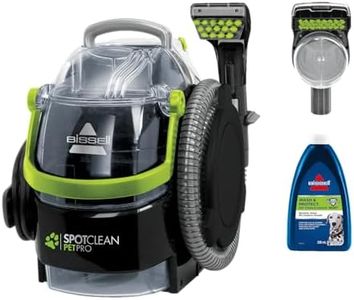 BISSELL SpotClean Pet Pro, Polsterreiniger Gerät, Teppichreiniger für Schmutzflecken, Waschsauger für Haustierhalter, Nasssauger für Teppiche, Polster, Auto & Mehr, Leistungsstarker 750W Motor, 15585