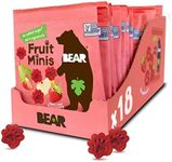 BEAR Real Fruit Snack Minis, Strawb