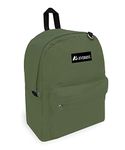 Everest Classic Backpack, Olive, One Size