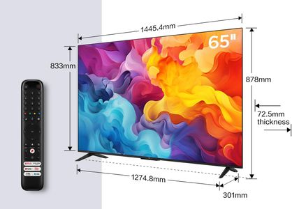 TCL 65" 4K Ultra HD Smart TV – Android TV, HDR, Dolby Audio, 2024