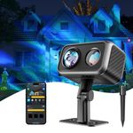 Govee Outdoor Projector, Galaxy and Aurora Light Projector for Halloween Decorations, 16 Patterns in RGB, RGBW Aurora, 50 Festive and Daily Scene Modes, Works with Alexa, Google Assistant, Matter