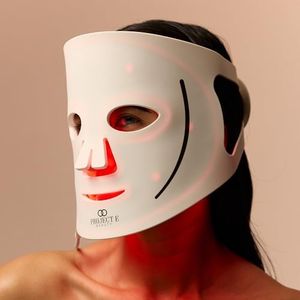LED Light Therapy Mask Silicone by Project E Beauty | Anti-Aging & Anti-Blemish | Pimple & Blemish Solution | Diminish Fine Lines & Wrinkles | For Oily Skin | FDA Approved for Spa & Home Use