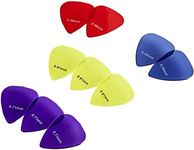 Amazon Basics Guitar Picks, Clear Colors, PC, 10-Pack