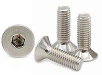 M4 (4mm x 16mm Inc Head) Hex Socket Countersunk Machine Screws - A2 Grade Stainless Steel (Pack of 20)
