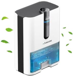 Dehumidifier & Air Purifier, 2000ML Capacity, Up to 60㎡ Coverage | Ultra-Quiet with Digital Display, Auto Shut-Off & Night Mode, 7-Color LED Light for Bedroom, Bathroom, Wardrobe & Basement – AU Plug