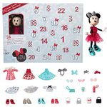 Minnie Mouse Advent Calendar, 24 Days Of Surprises Includes 10” / 25cm Tall Minnie Doll and Additional Clothing Items and Accessories, Amazon Exclusive Advent Calendar