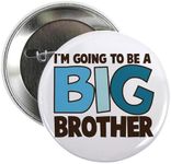 CafePress I'm Going To Be A Big Brother T Shirt 2.25 Button 2.25" Button