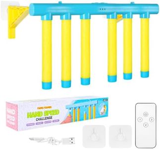 Reflex Drop Sticks Challenge Game, Wall Mount Design for Kids and Adults