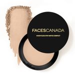 FACES CANADA Weightless Stay Matte Finish Compact Powder - Ivory, 9 g | Non Oily Matte Look | Evens Out Complexion | Hides Imperfections | Blends Effortlessly | Pressed Powder For All Skin Types