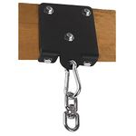 KSWLOR Heavy Punching Boxing Bag Hanger - Heavy Duty Bag Hanger Bracket,360¡ã Rotation Wall Ceiling Mount Wood Beam Hook for Boxing Muay Thai Training,Aerial Yoga Swing & Hammock