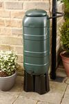 Mini Rainsaver 100 litre Water Butt Kit with Lid, Tap, Base and Rain Diverter Kit