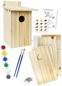 Nature's Way My First Bird House DIY Kits, Club Pack of 8