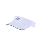 New Balance Performance Visor, WHITE