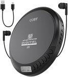 COBY Portable Compact Anti-Skip CD 