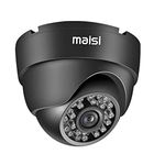 maisi 1080p CCTV Camera, Security Dome Camera for CVBS/AHD/CVI/TVI Surveillance System, IR Night Vision, Indoor Use Only