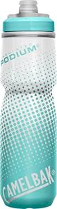 CamelBak Podium Chill Insulated Bike Water Bottle - Easy Squeeze Bottle - Fits Most Bike Cages - 24oz, Teal Dot