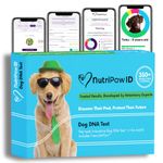NutriPaw ID Dog DNA Test Kit – Advanced UK Breed Identification & Health Insights | Accurate & Fast Results | Test 350+ Breeds | At-Home Cheek Swab | Health Risks | Puppy to Senior 360 Life Plan