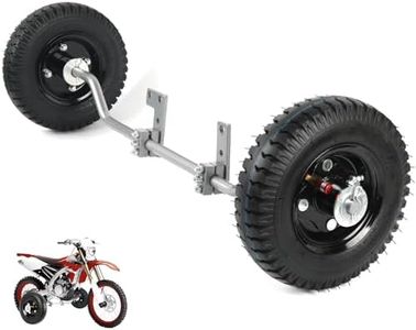 AR-PRO Adjustable Height Training Wheels for Kids' Dirt Bikes - Compatible with Honda XR50 CRF50 Z50 Z50R, Razor MX125 MX400 MX500 MX500, Yamaha PW50 TTR50, and Most 50CC 49cc Motorcycles