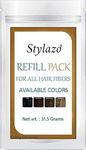 Hair Building Fibers Refill Pack (Hair Loss Concealer) For All Fibres Like Toppik, Caboki (31.5Gram, Medium brown)