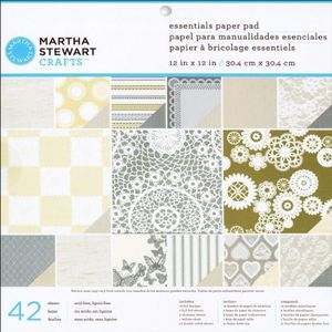 Martha Stewart Crafts Doily Lace Paper Pad