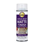 Aleene's 26413 Spray Acrylic Sealer Matte Finish, 6-Ounce