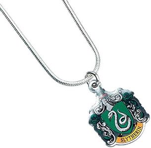 Collar chapado en plata del escudo de la casa de Harry Potter