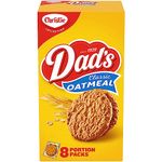 Dads Original Oatmeal Cookies, School Snacks, 8 Individually Wrapped Packs, 300g