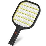 WUEAOA Electric fly zapper Ultralight portable 35cm,Electric Fly Swatter Battery Operated bug zapper racket for Indoor & Outdoor (Batteries not Included)