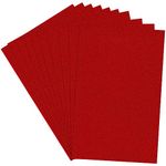 Lakeer A3 Felt Sheets 42cm X 29.7cm Set 10 Dark Red Color Felt Sheets Stiff Felt Fabric Hard Felt Squares Craft Felt 2mm Thickness for Kids School DIY Crafts Patchwork Embroidery Crafting Project